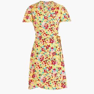Floral Wrap Dress